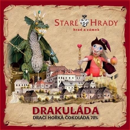 DRAKULÁDA  - dračí hořká čokoláda 70 %