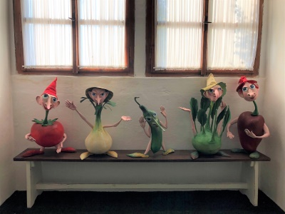 Šopský spolek - skřítkové Rajčaťák, Cibulák, Okurčák, Kedlubák a Papričák