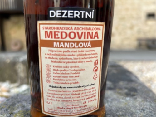 Starohradská medovina - mandlová dezertní