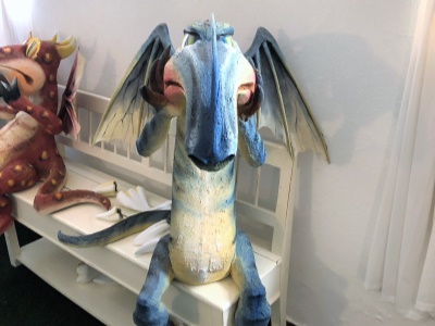 Drak Boltalmák v čekárně před zuboopravnou