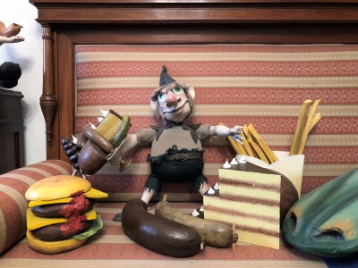 Skřítek Nafouklín, jeden ze skřítků Baciláků